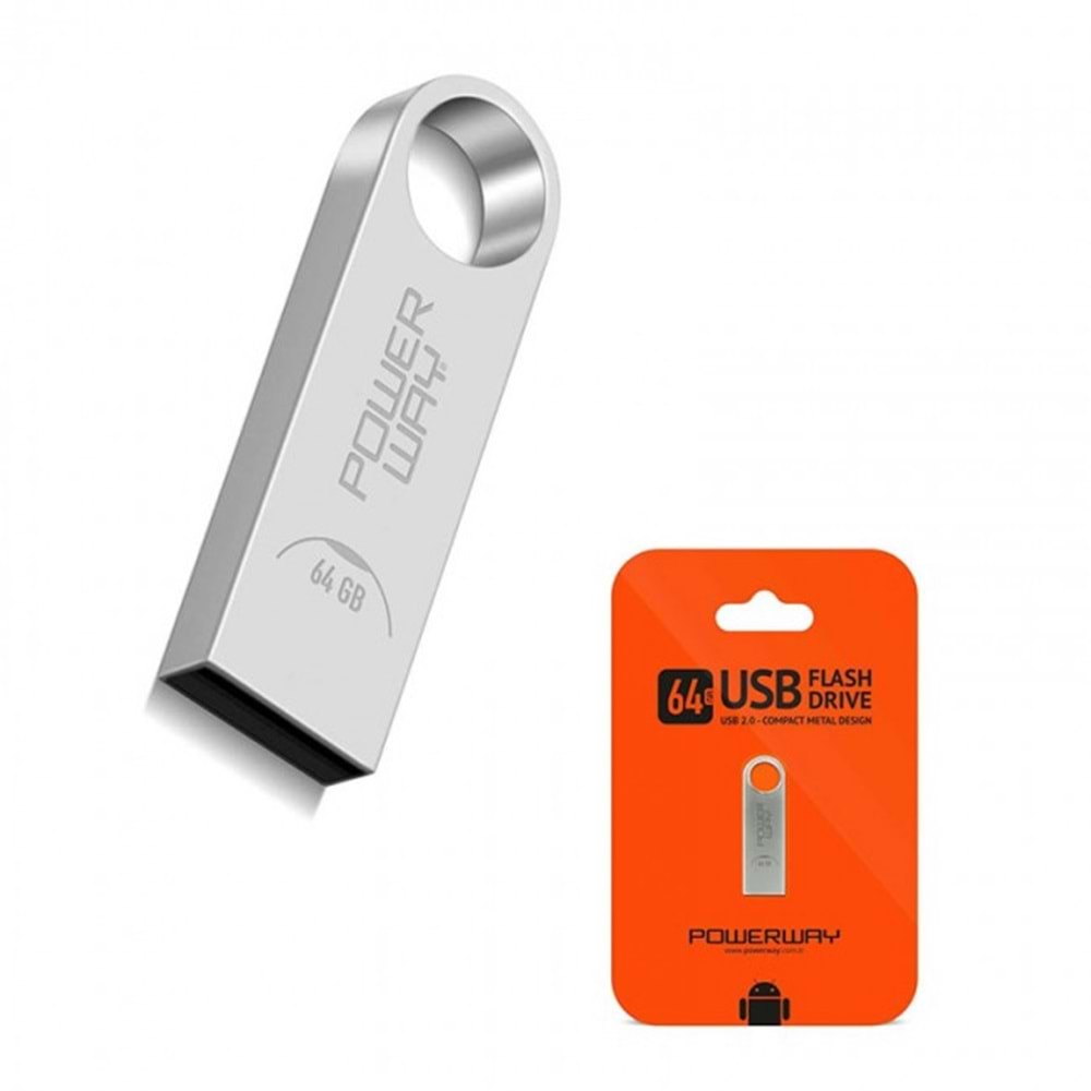 POWERWAY 64 GB USB BELLEK