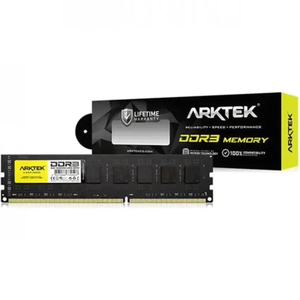 ARKTEK AKD3S8P1600 DDR3 8GB 1600MHz CL10 Masaüstü - Pc Ram