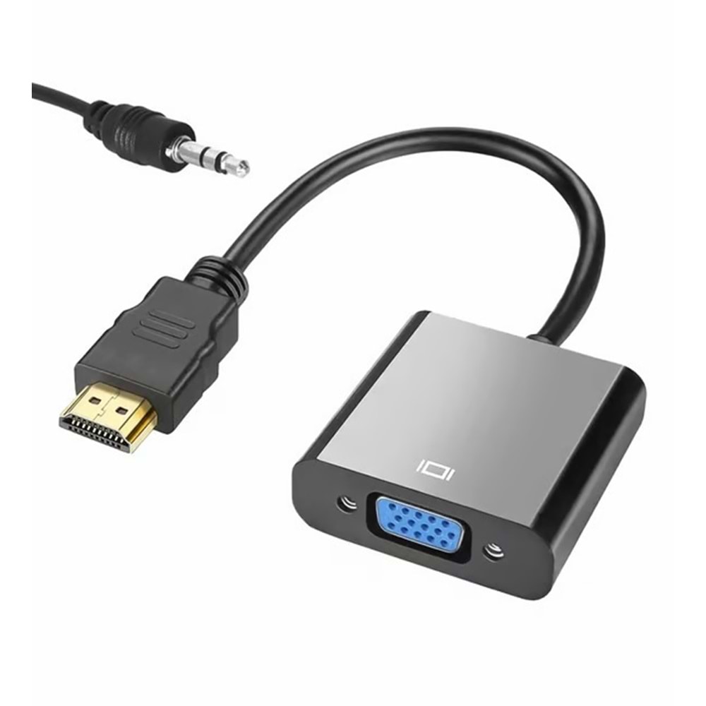 STANDART HDMI TO VGA ÇEVİRİCİ ADAPTÖR
