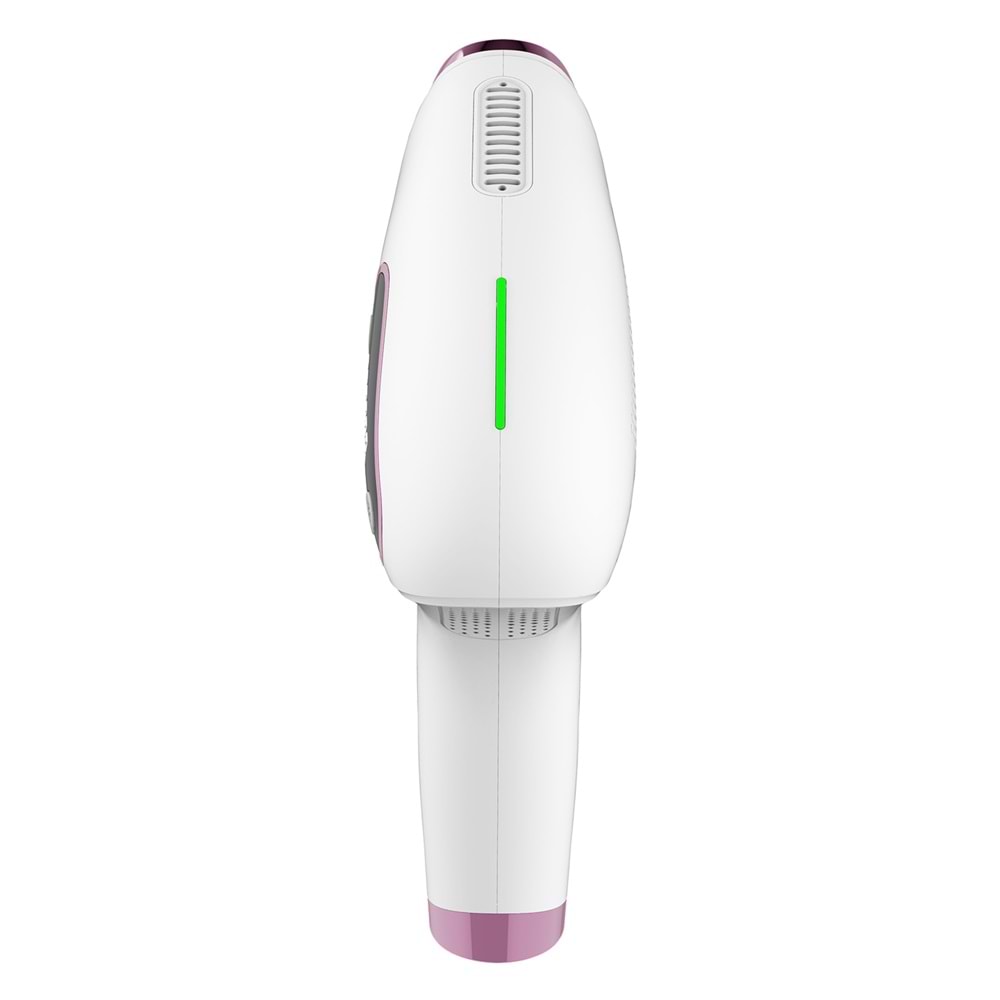 Umie IPL98 Beyaz 3 Başlık 9 Hız Kademeli IPL Lazer Epilasyon Cihazı 1 Milyon Atım Buzlu Quartz Tüp