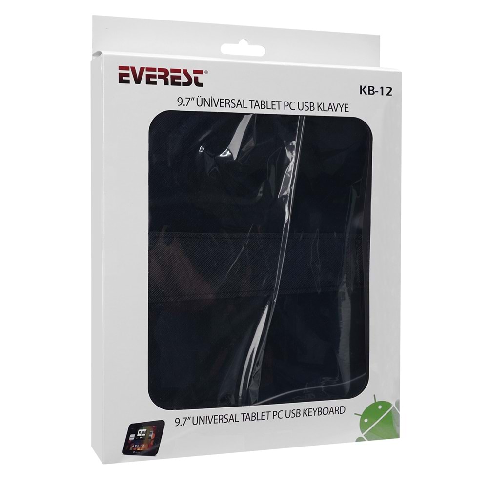 Everest KB-12 Siyah USB 9.7