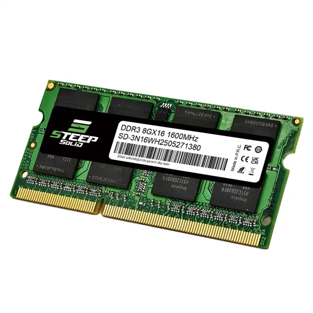 Step Solid DDR3 8GB 1600MHz 1.35v CL11 Notebook Ram