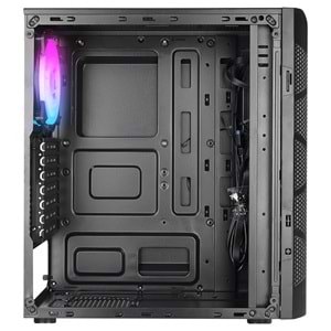 Everest CREST V1 Mesh Temperli Camlı 4x12cm Auto RGB Fan ATX Mid-T Gaming Oyuncu Kasası