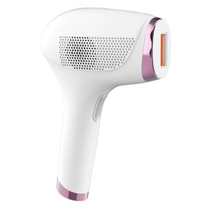 Umie IPL98 Beyaz 3 Başlık 9 Hız Kademeli IPL Lazer Epilasyon Cihazı 1 Milyon Atım Buzlu Quartz Tüp