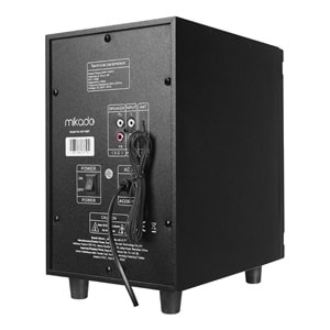 MİKADO MD-96BT 2+1 40W SİYAH MULTİMEDYA FM/BT/SD/USB SPEAKER HOPARLÖR