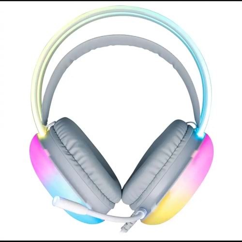 Node Game ND-HS71FLB USB 7.1 RGB Oyuncu Kulaklığı (Beyaz)