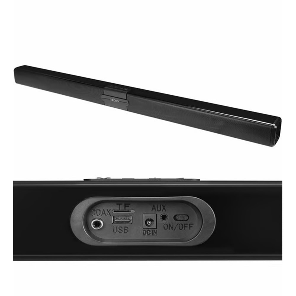 MİKADO MD-SB101 SİYAH BT+USB+AUX+TF KARTLI EV SİNEMA SİSTEMİ